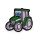 Nažehlovačka traktor zelený