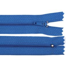 Zip spirálový 12cm modrý