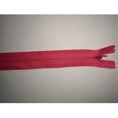 Zip skrytý 25cm  růžový