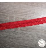 Pruženka prádlová 14 mm červená