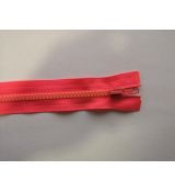 Zip kostěný 75cm neon rúžový
