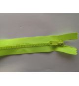 Zip kostěný 85cm neon zelený  