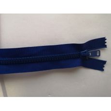 Zip kostěný 20cm tmavě modrý 