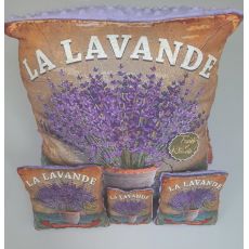 Sada 4 voňavých levandulových polštářků LA LAVANDE