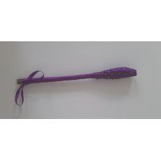 Palička pletená z domácí levandule malá tmavě fialová