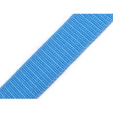 Popruh polypropylénový šíře 30 mm světle modrá