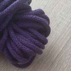 Šňůra průměr 5,5mm fialový tmavý