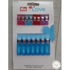 Svorky na textil 2,6+5,5 cm PRYM LOVE