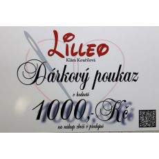 Dárkový poukaz 1000 Kč