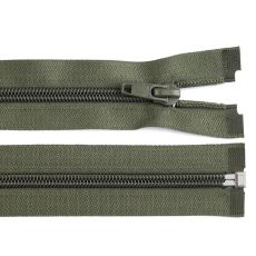 Zip spirálový 12cm khaki