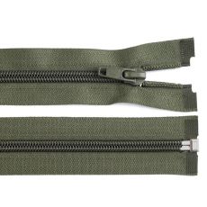 Zip spirálový 14cm khaki