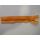 Zip spirálový 14cm oranžový