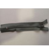Zip spirálový 25cm šedý
