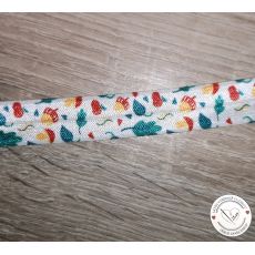 Pruženka půlená podzimní vzor 16mm