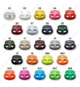 Brzdička dvoušňůrová velká neon zelená č.967