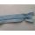 Zip kostěný 75cm světle modrý