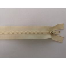 Zip kostěný 85cm vanilka   