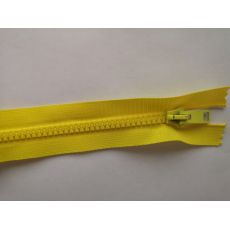 Zip kostěný 20cm žlutý 