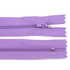 Zip spirálový 30cm lila 