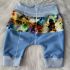 Baggy kraťasy Ninjago s modrou vel. 80