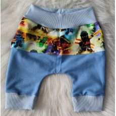 Baggy kraťasy Ninjago s modrou vel. 80