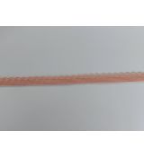 Pruženka ozdobná jemné vlnky 10mm meruňková