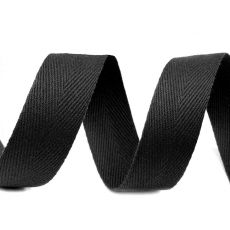 Tkaloun - keprovka 40mm černá