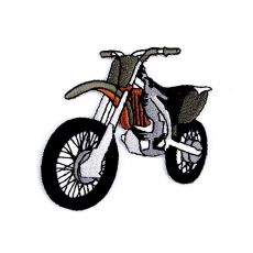 Nažehlovačka motorka cross khaki