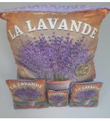 Sada 4 voňavých levandulových polštářků LA LAVANDE