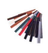 Suchý zip stříhaný 20cmx2cm pár hnědý tmavý