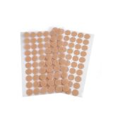 Suchý zip kolečka průměr 15mm pár béžový
