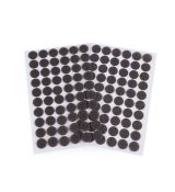 Suchý zip kolečka průměr 15mm pár šedý tmavý