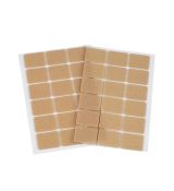 Suchý zip obdélníky 25x32mm pár béžový