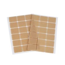Suchý zip obdélníky 25x32mm pár béžový