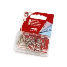 Háčky a očka 13+12mm niklové