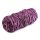 Šňůra / příze s duší Ø5 mm černá-bílá-purpurová
