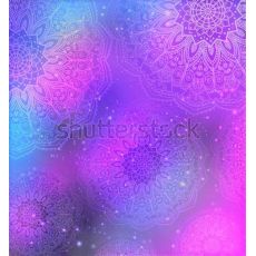 Mandaly na fialové obloze softshell