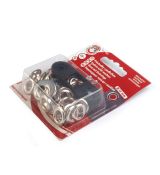 Průchodky s podložkou průměr 13mm niklové
