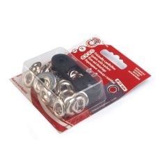 Průchodky s podložkou průměr 13mm niklové