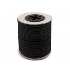 Šňůra Ø1,4 mm černá