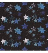 Hvězdy modré softshell