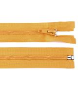 Zip spirálový 55cm POL hořčičový
