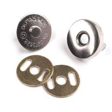 Magnetické zapínání niklové Ø18 mm