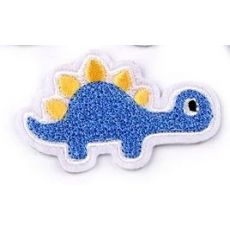 Nažehlovačka dinosaur tmavě modrý